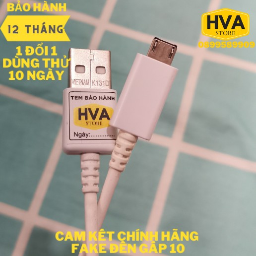 Cáp Samsung Micro USB - USB Type C - C to C  sạc nhanh dùng cho các đời Android, IPad hàng chính hãng BH 12 tháng