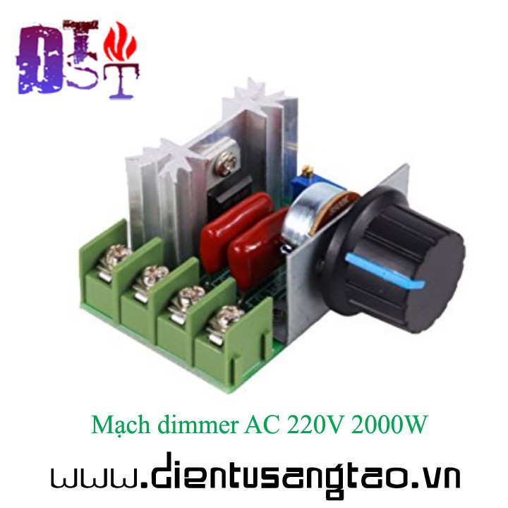 ✅ [RẺ NHẤT VIỆT NAM] ⚡ Mạch dimmer AC 220V 2000W