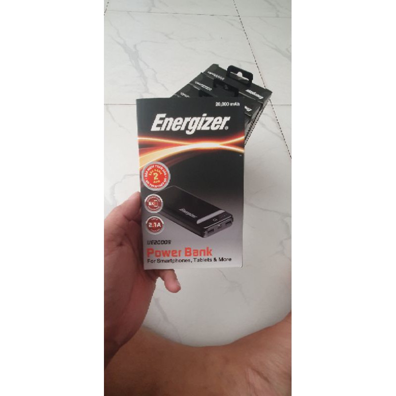 Pin sạc dự phòng Energizer 20.000mAh