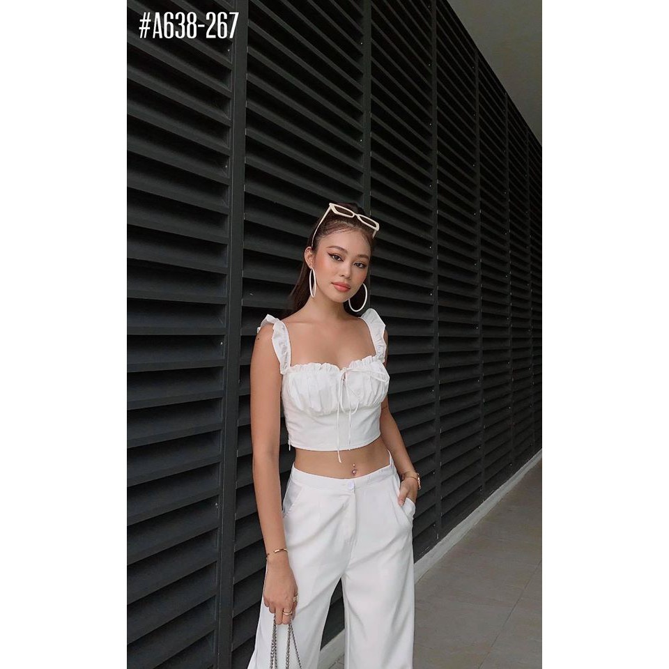 Áo Crop 2S Quay Bèo Sexy