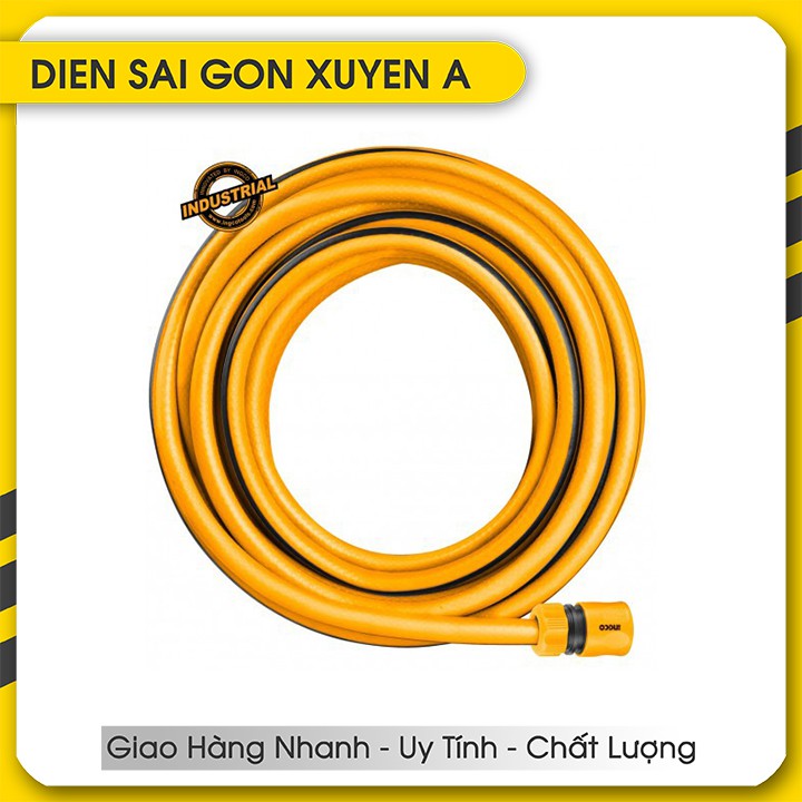 Ống nước mềm PVC 20 mét Fi14 INGCO HPH2001 TOTAL xanh