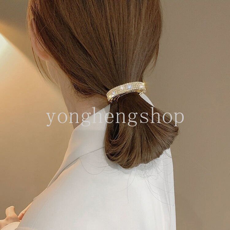 Kẹp Tóc Đính Đá Lấp Lánh Thời Trang Cho Nữ