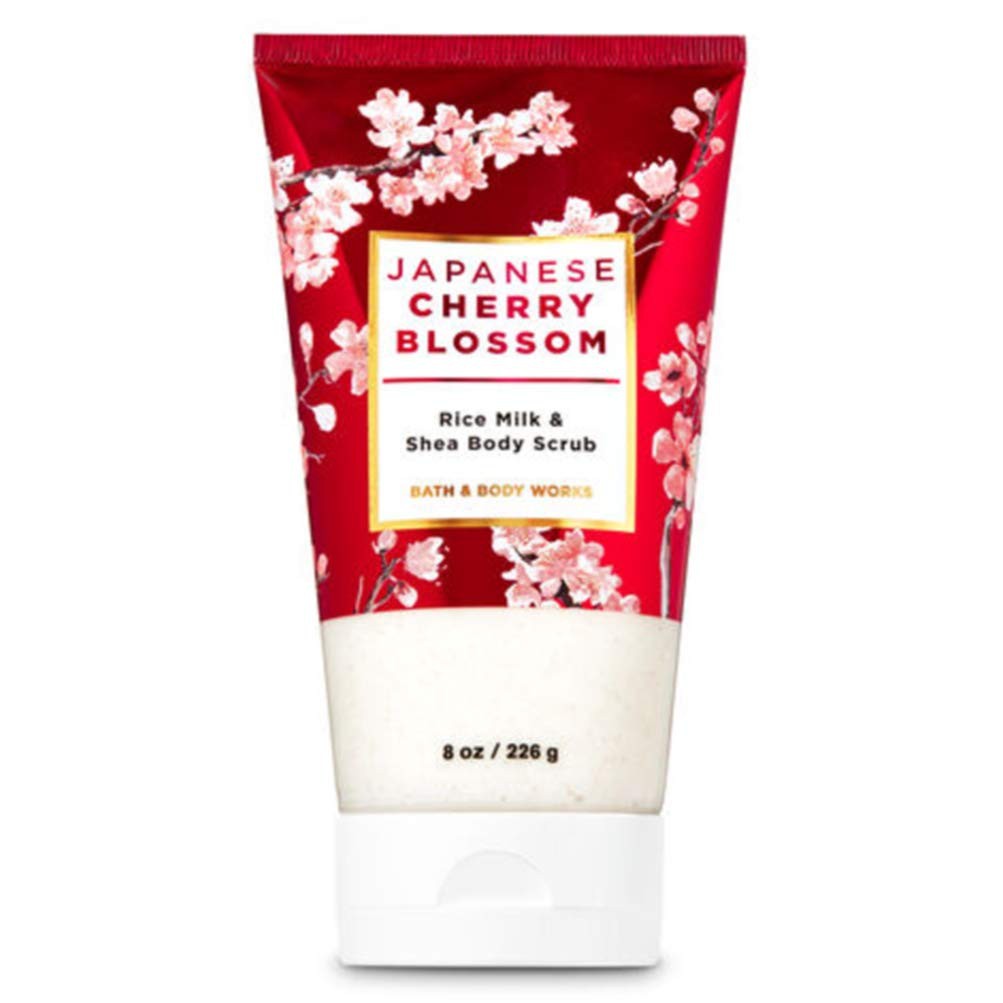 Tắm tẩy tế bào chết toàn thân Foaming Sugar Scrub Japanese Cherry Blossom - Bath & Body Works (226g)