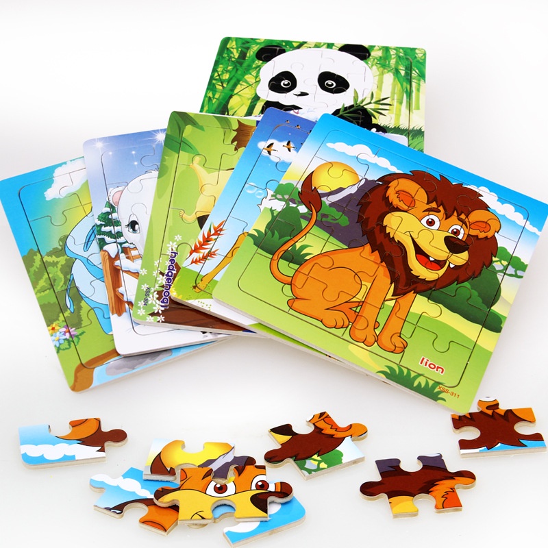 Đồ chơi ghép hình gỗ nổi bằng gỗ thông minh giáo dục Montessori nhiều chủ đề -Miuukidss  giúp bé phát triển trí tuệ