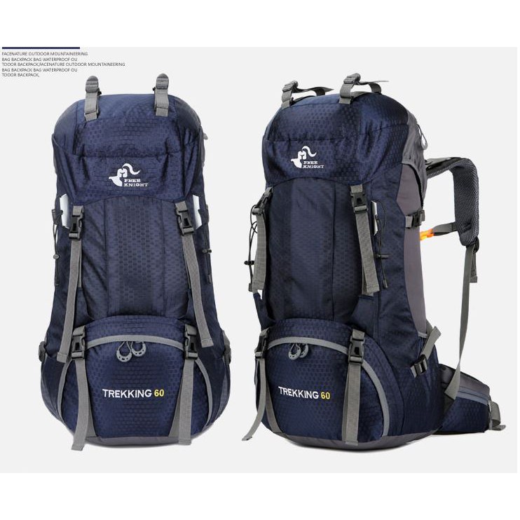 Balo leo núi, trekking dã ngoại 60L