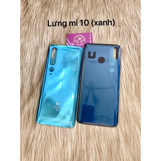 Nắp lưng sau thay thế dành cho xiaomi mi 10 zin loại 1