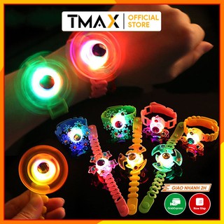 Đồ chơi trẻ em vòng tay phát sáng răng cưa có đèn led phù hợp làm quà tặng cho bé từ 2 tuổi TMAX DC26