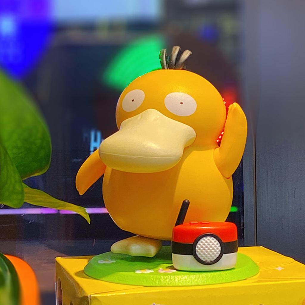 Psyduck KFC Duck Hộp Nhạc Đồ Chơi Hình Vịt Da / pokemon KFC Nhảy Múa Làm Quà Tặng Sinh Nhật