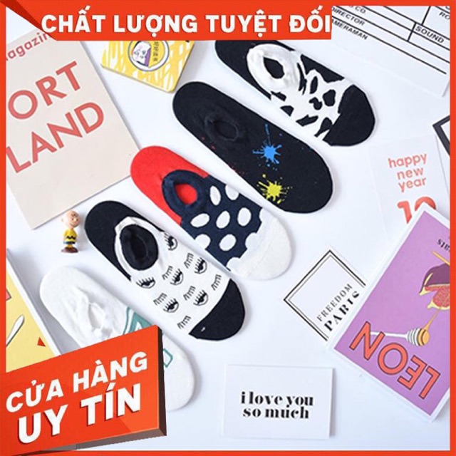 Tất Xinh - Dễ Phối Đồ - Dùng Cho Cả Nam Và Nữ - Không Xù - Dày Bền - Giặt Máy Thoải Mái - Nhiều Màu Xinh Xắn - Siêu Êm !