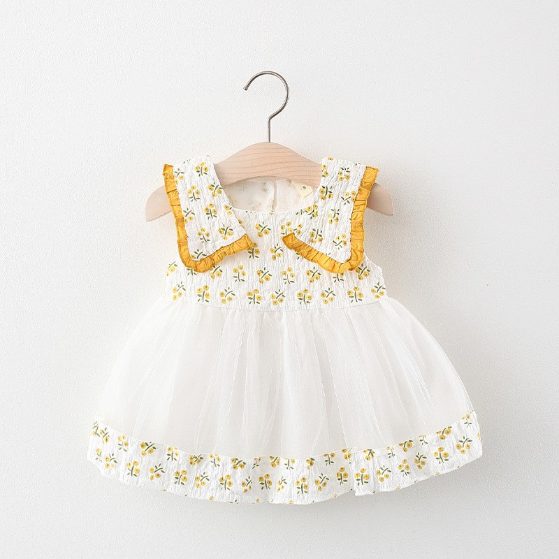 Váy công chúa bé gái Váy hoa  nhí bé gái size 1-3 tuổi VH78