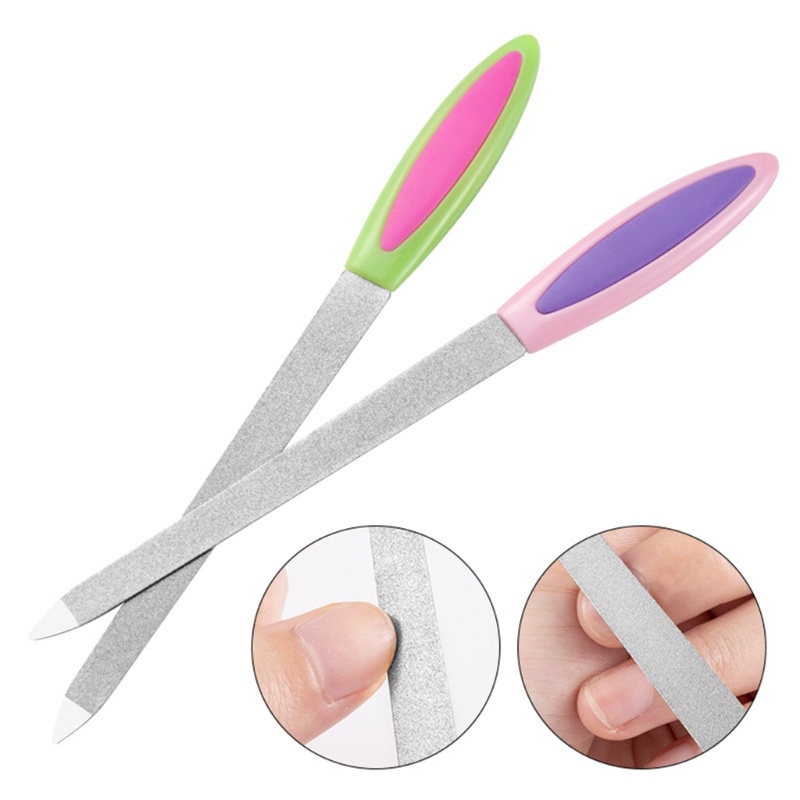 Cây Dũa Móng Hai Mặt Bằng Thép Không Gỉ Chất Lượng Cao