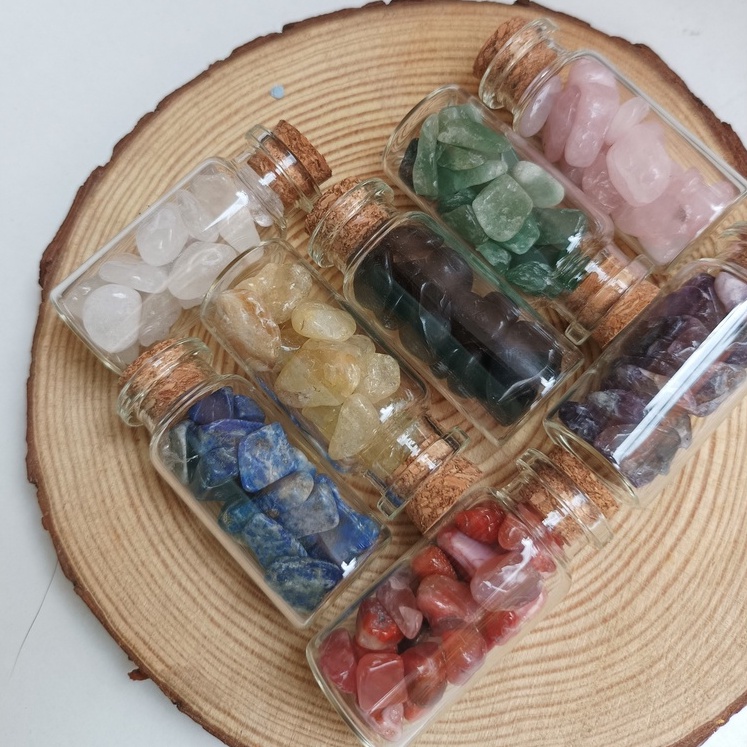 Hủ Đá Thanh Tẩy Tarot - Hủ Đá Vụn T.ự Nhiê.n