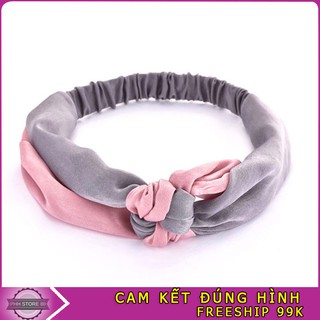 Băng đô turban hàn quốc cài tóc vải cao cấp, tiện rửa mặt, làm việc nhà cho nữ