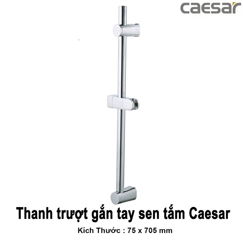 [Caesar] Thanh trượt gác tay sen tắm CAESAR WG117 ,đế cài tay sen di động