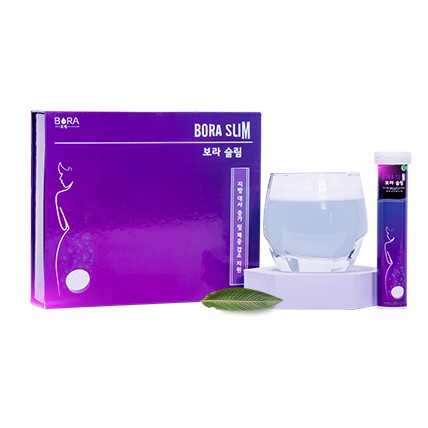 [Chính hãng] Viên sủi giảm cân Bora Slim Hàn Quốc 20 viên 60g