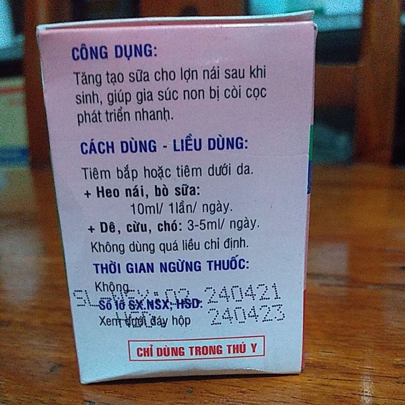 K.ích sữa cho gia súc cái amino booster t.ạo sữa, lợn nái ít sữa chó mèo trâu bò thú y for pet, thú non c.òi c.ọc