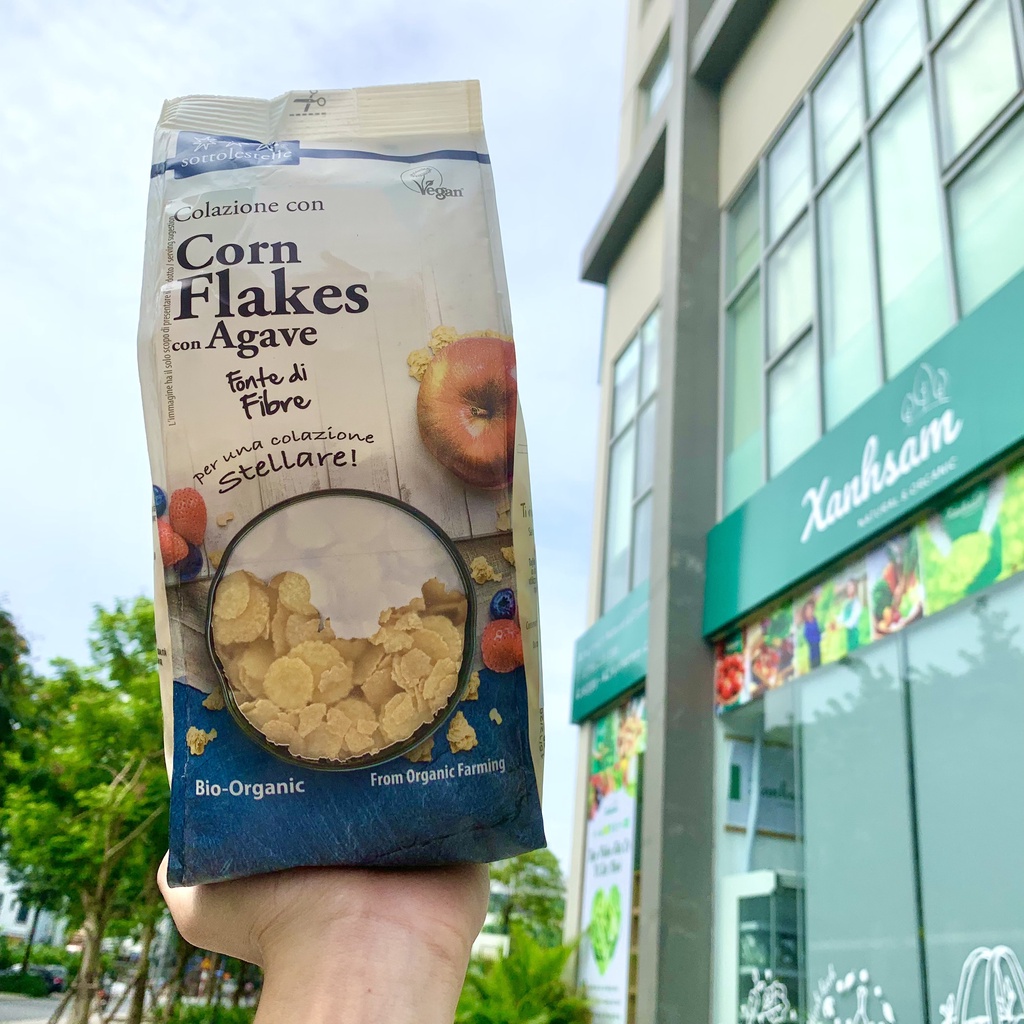 Ngũ Cốc Muesli Hữu Cơ đủ vị Sottolestelle 350gr - XanhSam Organic