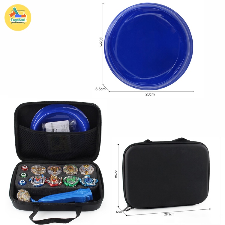 Đồ Chơi Con Quay Burst Metal Fusion Evolution Turbo Booster Gyro Bộ Túi Đồ Con Quay+ Bàn Chiến Đấu