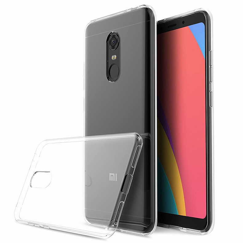 Ốp lưng Xiaomi Redmi 5 i-Smile Dẻo trong suốt