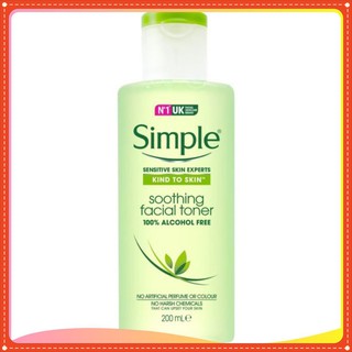 NƯỚC HOA HỒNG Simple Kind To Skin Soothing Facial Toner 200ml