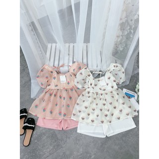 Set tiểu thư voan kèm hình thật