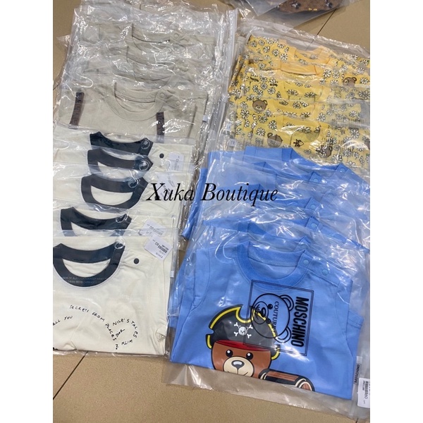 Áo Phông Cộc Tay Bé Trai Bé Gái Mùa Hè QCCC Cực Đẹp Size Nhí Cho Bé 9-15kg Chất Cotton Cao Cấp [Ảnh Thật]