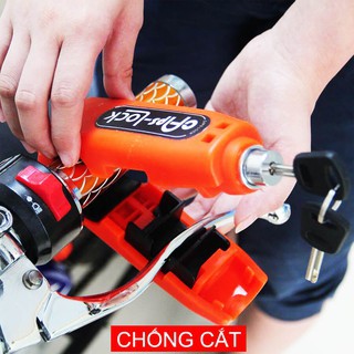 Khóa xe máy chống trộmSHOPEMTRANG7Khoá phanh xe máy thông minh chống trộm, Khoá tay ga tay phanh xe máy
