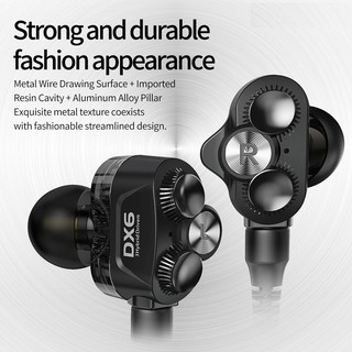Tai Nghe Plextone DX6 Triple Hybrid Drivers