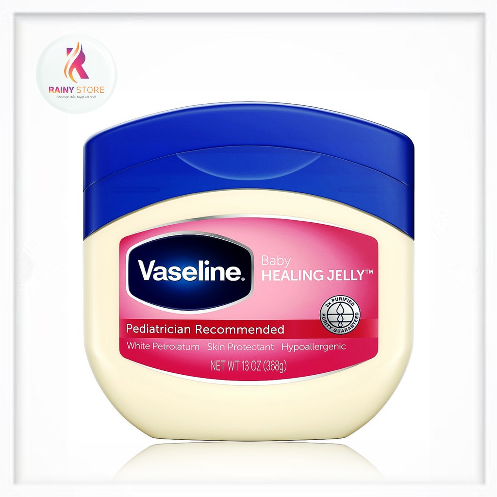 Sáp dưỡng ẩm & chống hăm cho bé Vaseline Baby Healing Jelly 368g