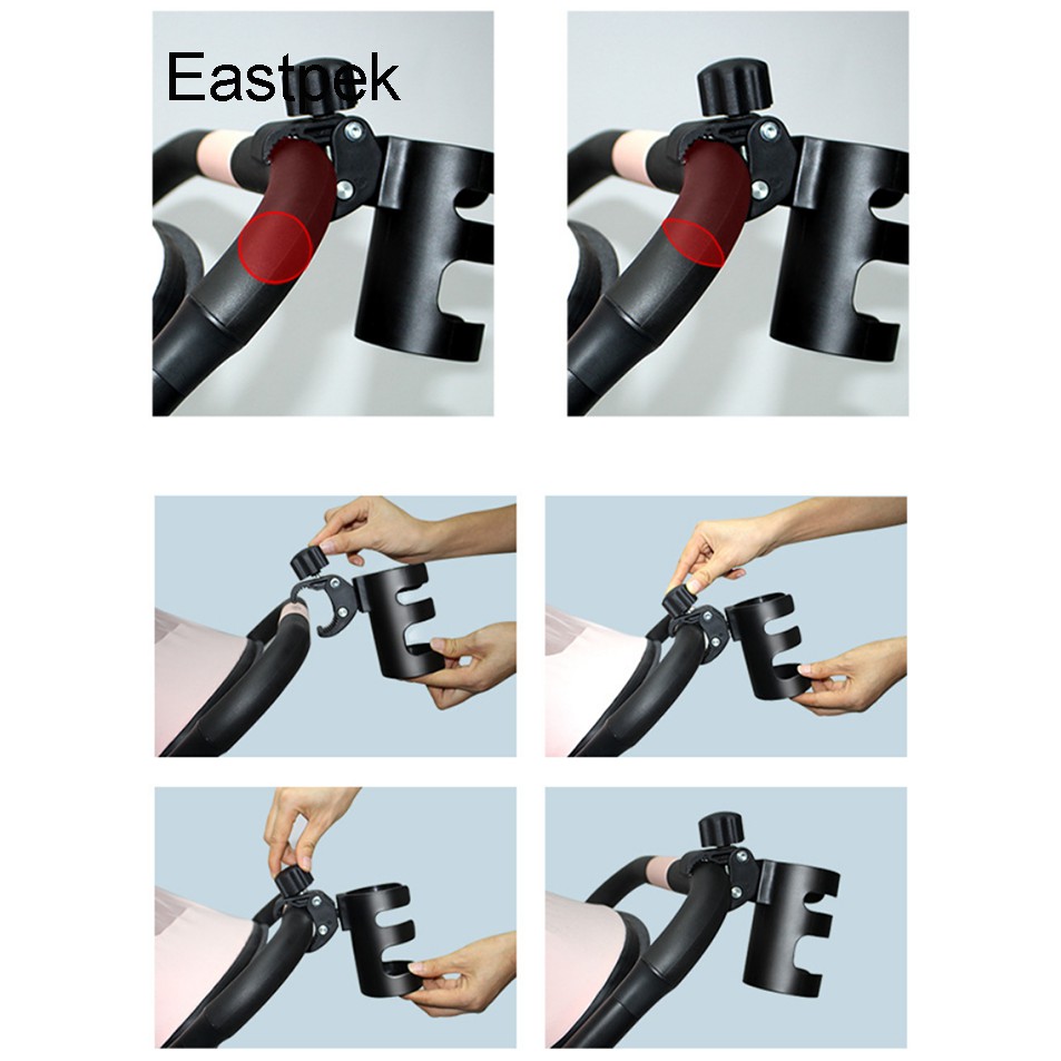 Giá Đỡ Bình Nước Gắn Xe Đẩy Em Bé Tiện Dụng