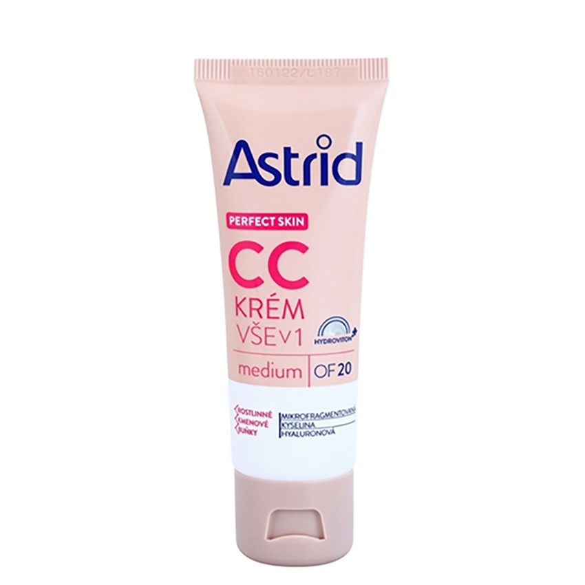 Kem nền che khuyết điểm nhập khẩu Astrid Perfect Skin CC cream 40ml