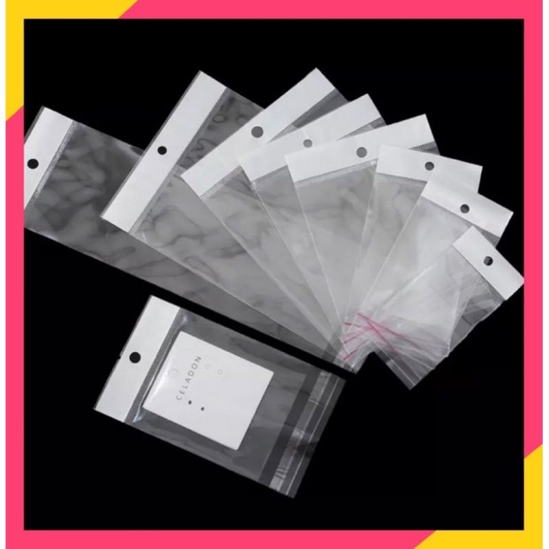 Set 50 túi off dán miệng có lỗ treo