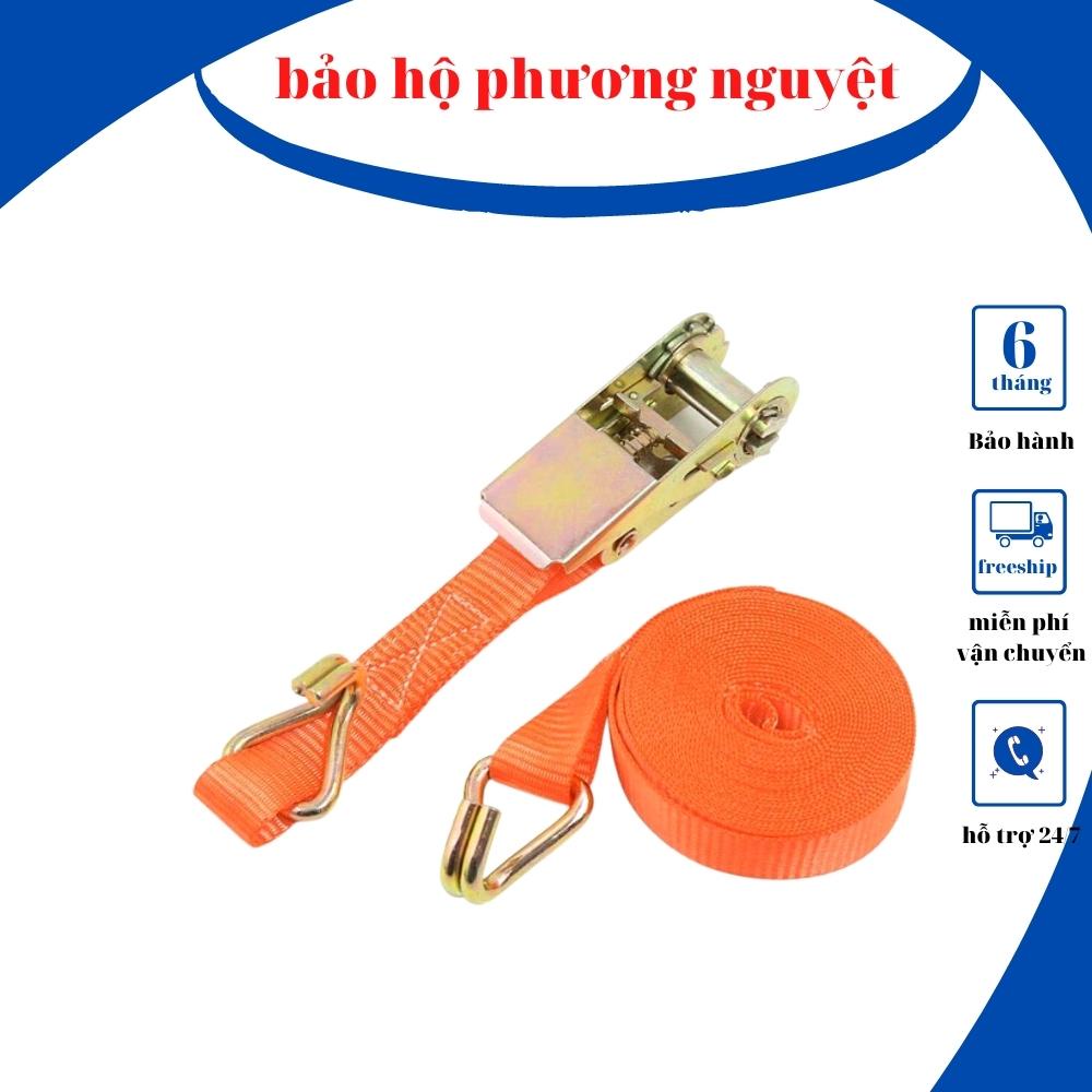 Dây cảo chằng hàng tăng đơ bản 5cm tải trọng 3000kg tăng chỉnh, cố định hàng hóa (chiều dài 3,4,5,6,8m )