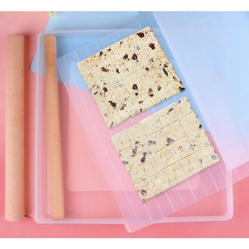 Khuôn kẹo nougat 112 viên 5 chi tiết dùng ép tạo hình kẹo