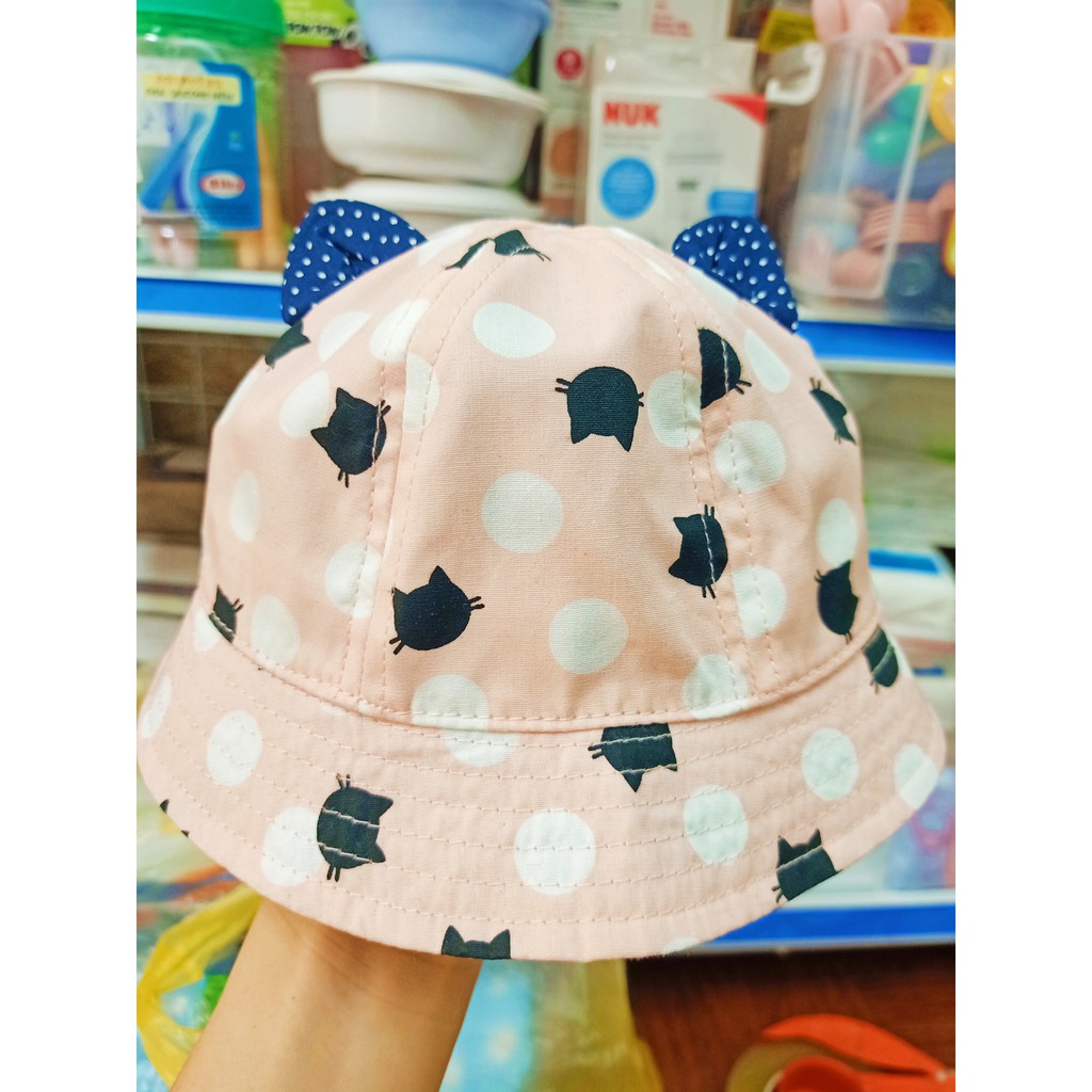 Mũ vành bèo BG hàng xuất dư siêu xịn cho bé 1-6y siêu cute