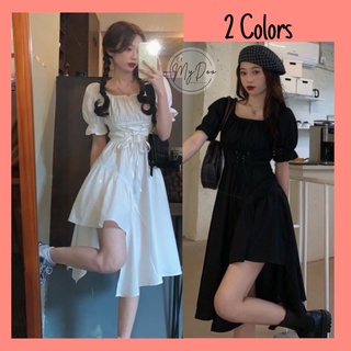 Đầm trắng đuôi cá tầng xinh xắn HOT TREND- V29
