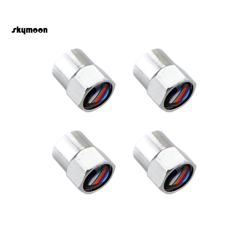 Set 4 nắp đóng ống van chuyên dụng dành cho bánh xe hơi BMW