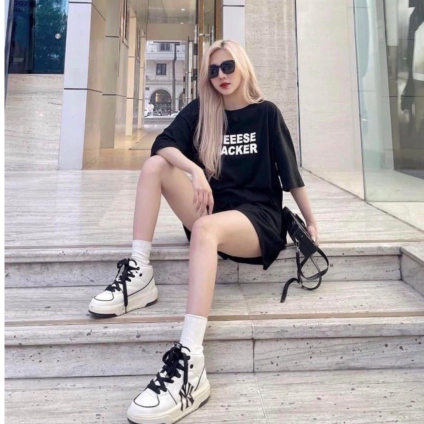 Set Thun Cheese JOLIE Nữ  🌸Bộ đồ nữ Thun kiểu học sinh form rộng tay lỡ phong cách hàn quốc đường phố Ulzang 🌸
