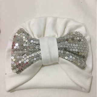 Mũ turban nơ cho bé