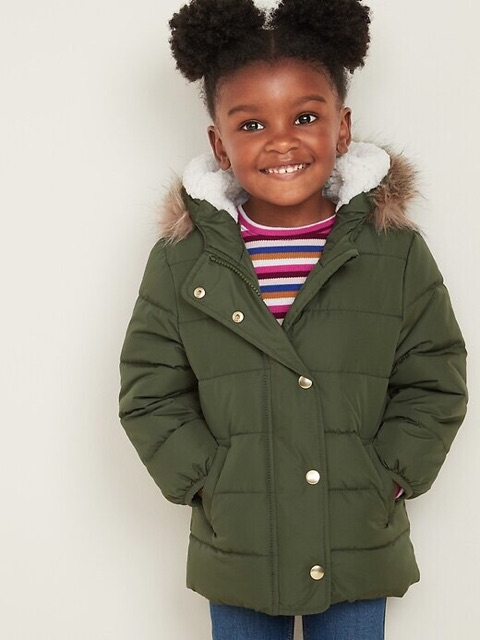 Áo khoác 3 lớp lót lông cừu Old Navy