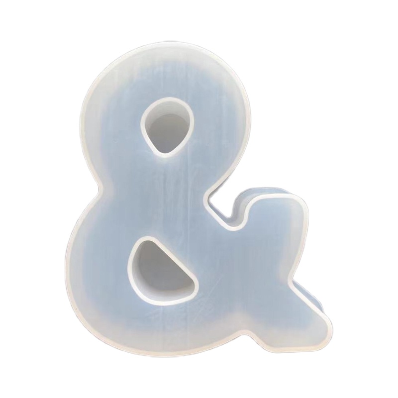 Khuôn Silicone Làm Mặt Dây Chuyền Hình 26 Chữ Cái Tiếng Anh