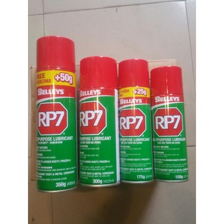 Chai xịt gỉ sét bôi trơn đa năng RP7 (150g--175g)