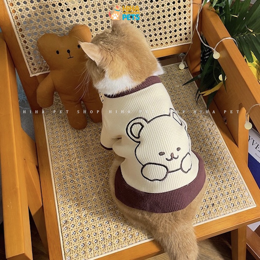 Quần Áo Cho Chó Mèo Mát Mẻ Quần Áo Thú Cưng Mùa Hè Hàn Quốc Hihapet