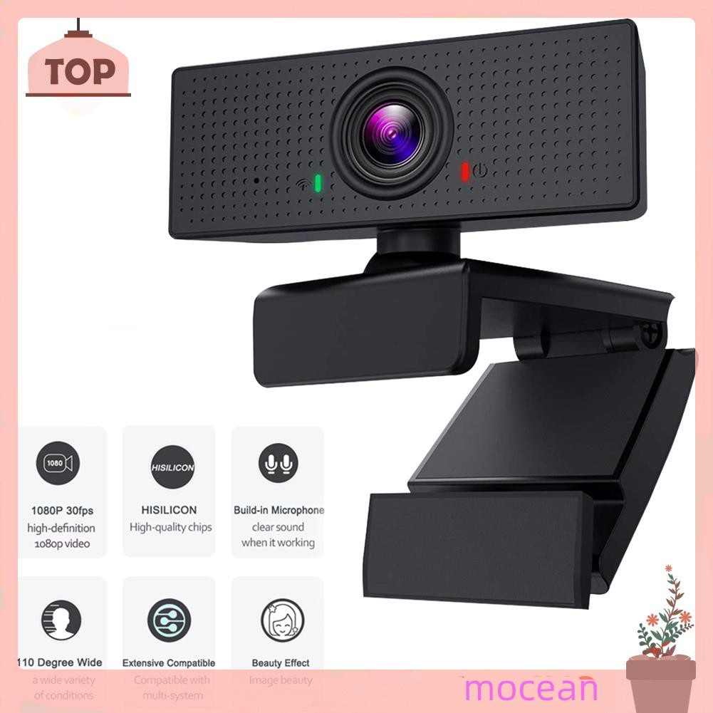 Webcam Mocean 2mp Full Hd 1080p Tích Hợp Micro Tiện Dụng