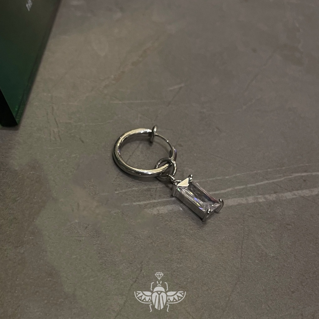 Khuyên Tai Dạng Kẹp Đính Đá Zircon Không Cần Lỗ Mẫu Mới 2022 Cho Cặp Đôi