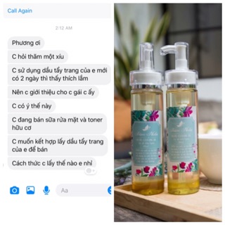 [Handmade] Dầu tẩy trang