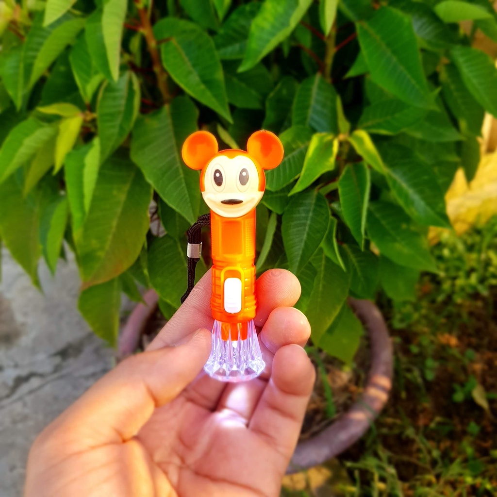 Đèn pin đồ chơi dễ thương dành cho bé - ánh sáng tốt, màu sắc sặc sỡ, hình dáng đáng yêu - Đồ chơi MiniKids