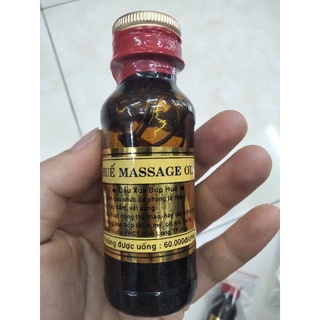 dầu huế xoa bóp massage