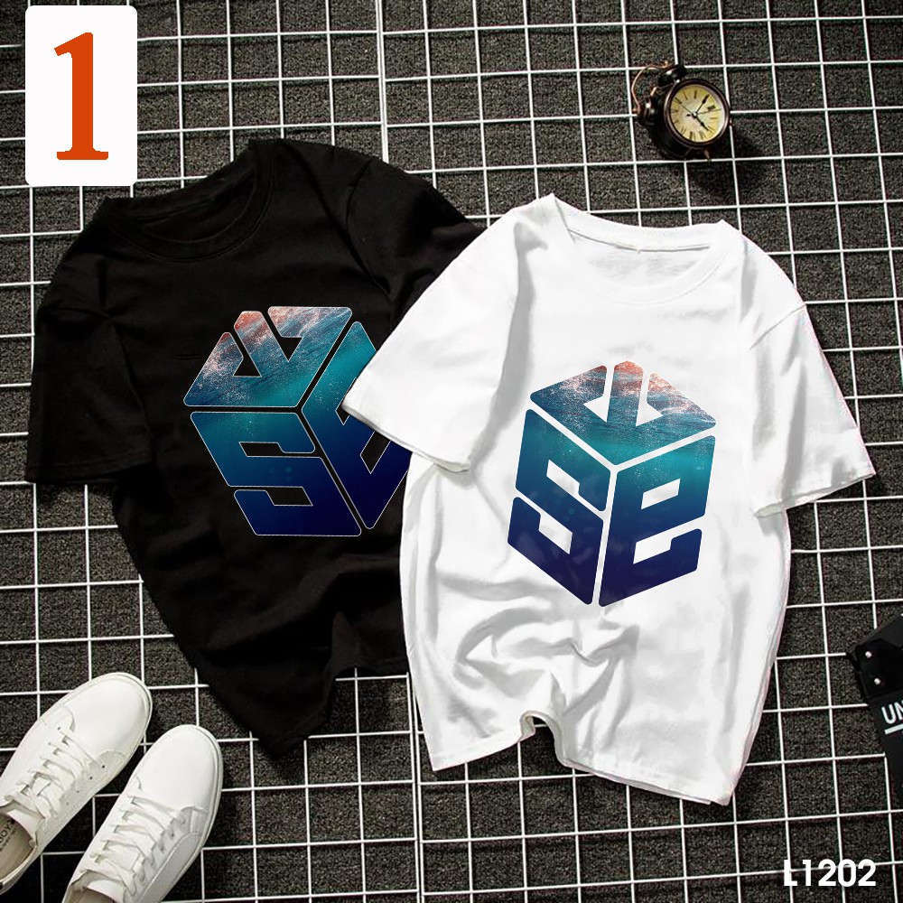 Áo thun unisex form rộng SWE vải dày mịn 100% cotton | BigBuy360 - bigbuy360.vn