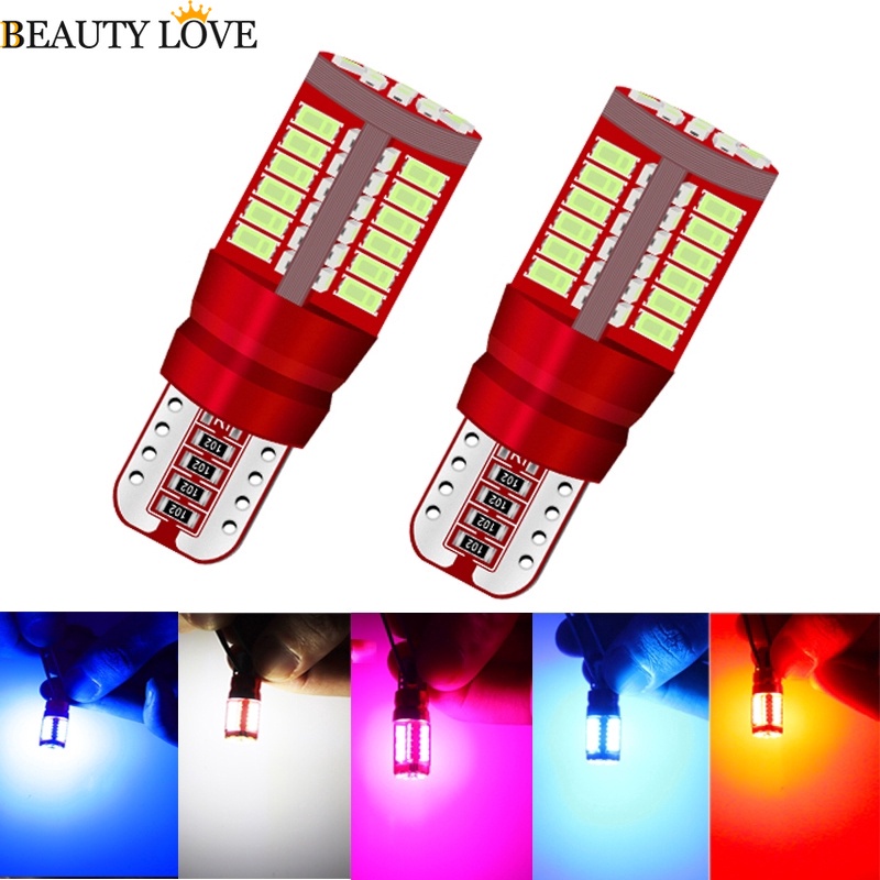Bóng Đèn LED Nhỏ T10 3014 57SMD 12V W5W Chuyên Dụng Cho Xe Hơi